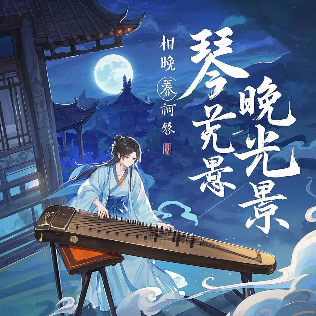 琴晚光景
