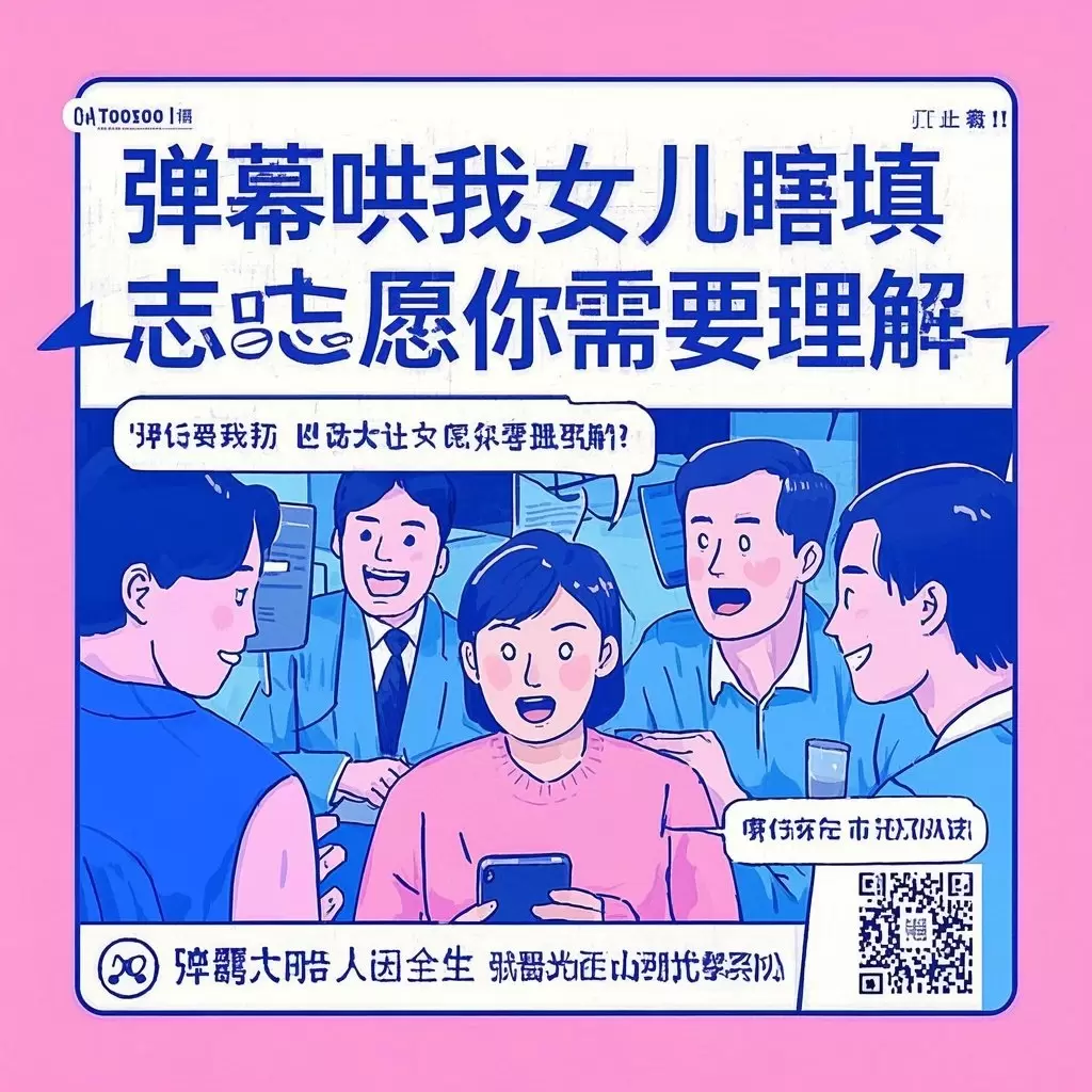 弹幕哄我女儿瞎填志愿