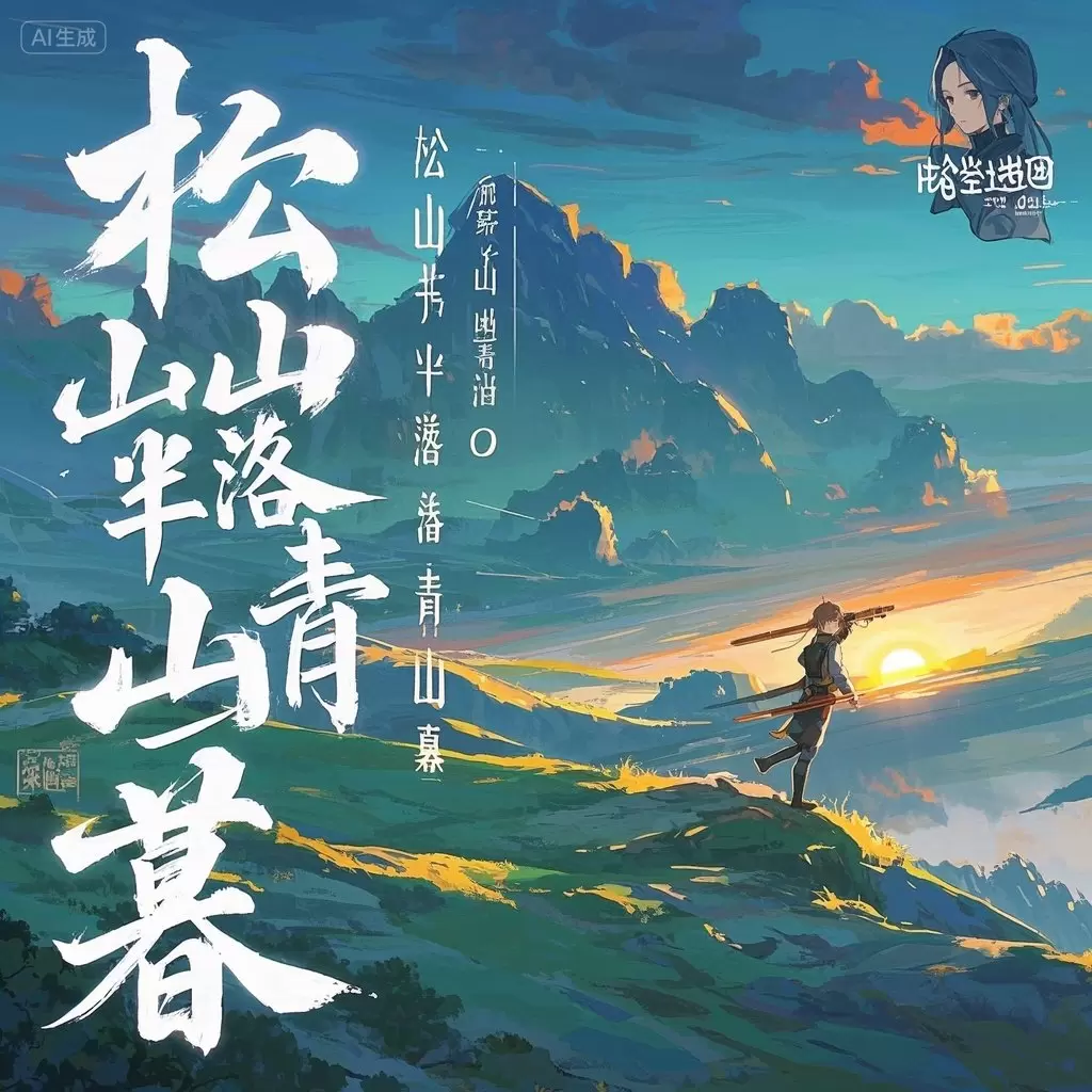 松山半落青山暮